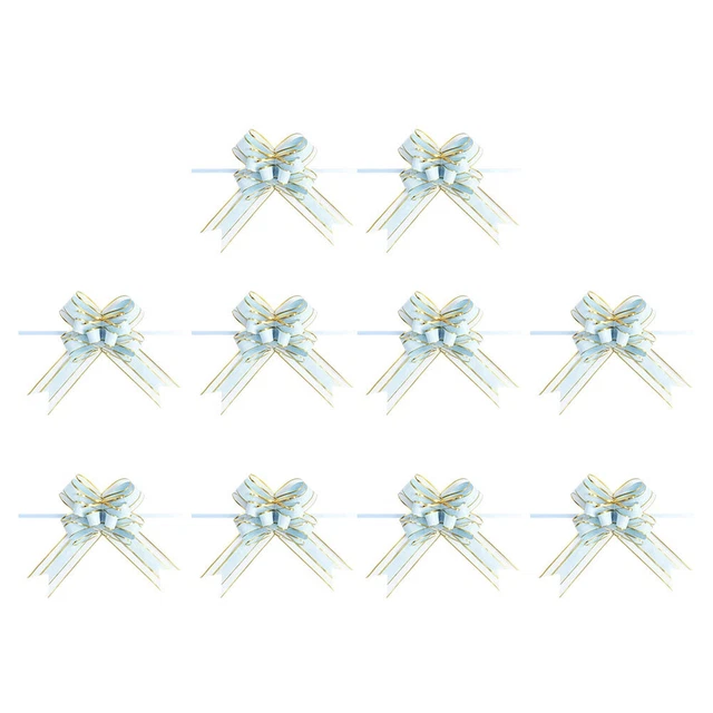 Arcos de regalo, delicada cinta arco para envolver caja o decoración floral flor regalo