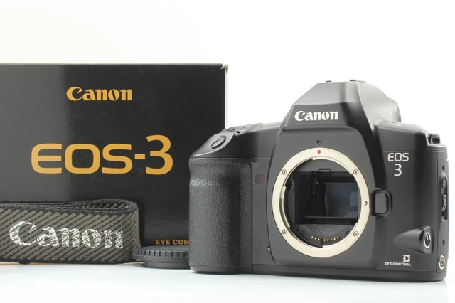 【Near MINT+++ in Box】 Canon EOS 3 EOS-3 35mm SLR Film Camera Body w/ Strap Japan