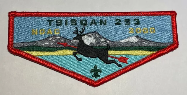 OA Lodge 253 Tsisqan flap Boy Scout 2000 NOAC TK4