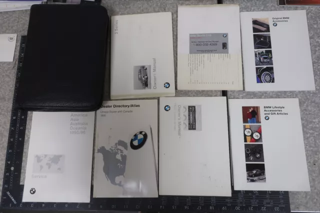 Bmw 318is 318i 328is 328i Owner's Manual 1995 1996 Book Set Free Shipping OM705