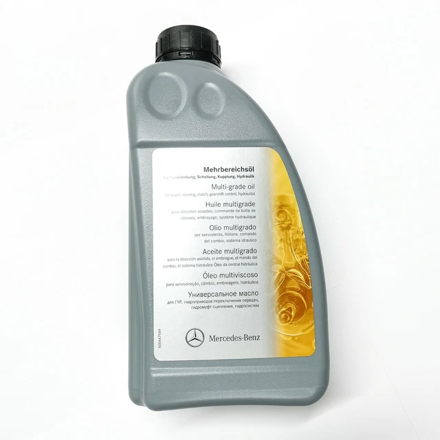 GENUINE MERCEDESBENZ 1 Litre Multi Grade Oil Power Steering Fluid