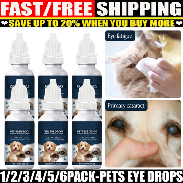 16X PET EYE Drops Cataract Drops For Pet Eye Lubricant Drop Lanosterol