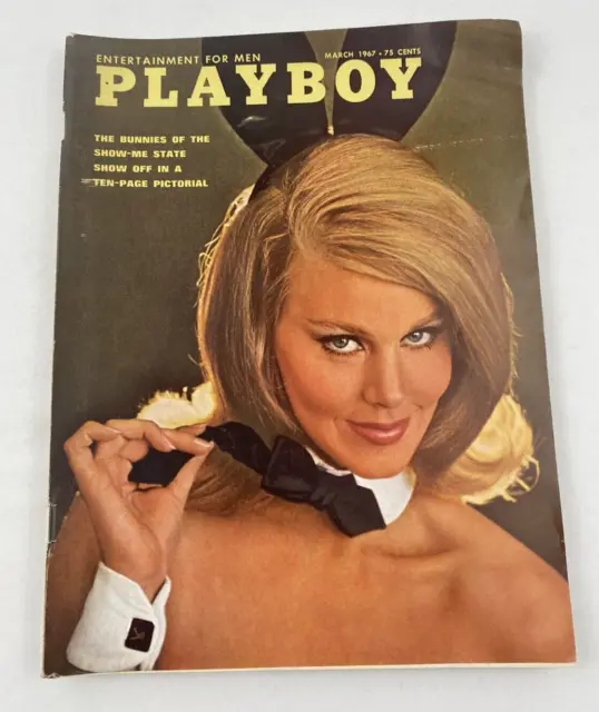 Playboy Magazine March 1967, Vol. 14, #3, Centerfd.-Fran Gerard, Sharon Tate