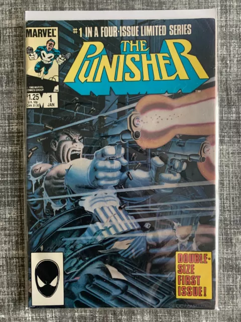 Punisher #1 (1st Series, 1986) Marvel Comics