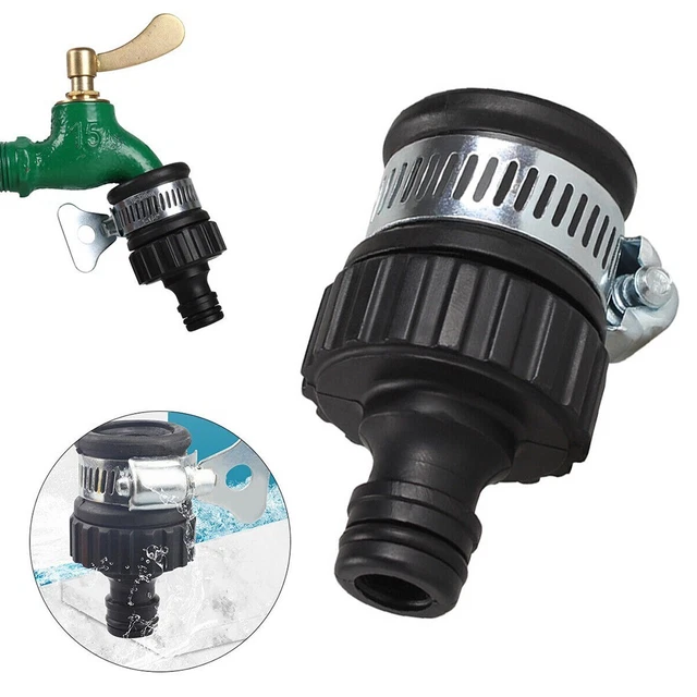 Kitchen Mixer Tap To Connectors Garden Hose Pipe Fitting Faucet Adapter Indoor