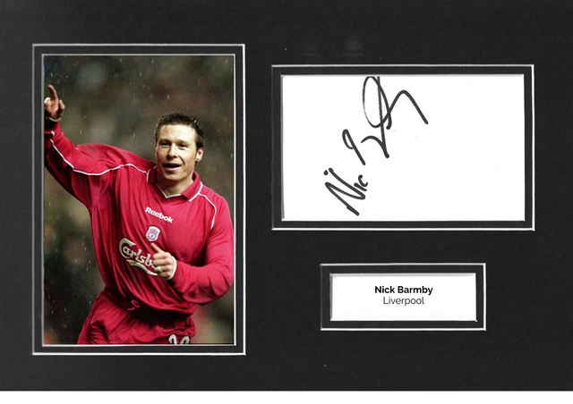 Signed sales liverpool memorabilia