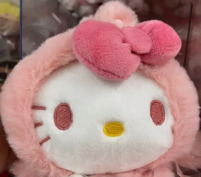 Sanrio Characters Hello Kitty Fluffy Rabbit Stuffed Toy Plush Doll New Japan