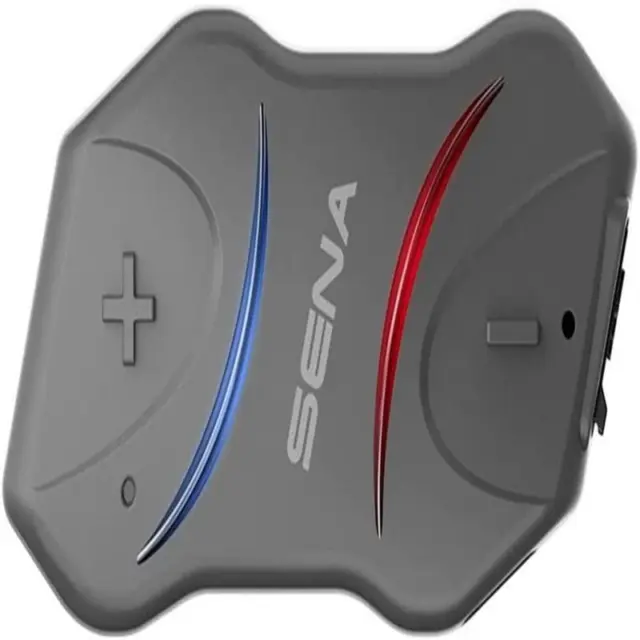 Sena SMH10R Auricolari Bluetooth moto basso profilo e confezione da 1 citofono