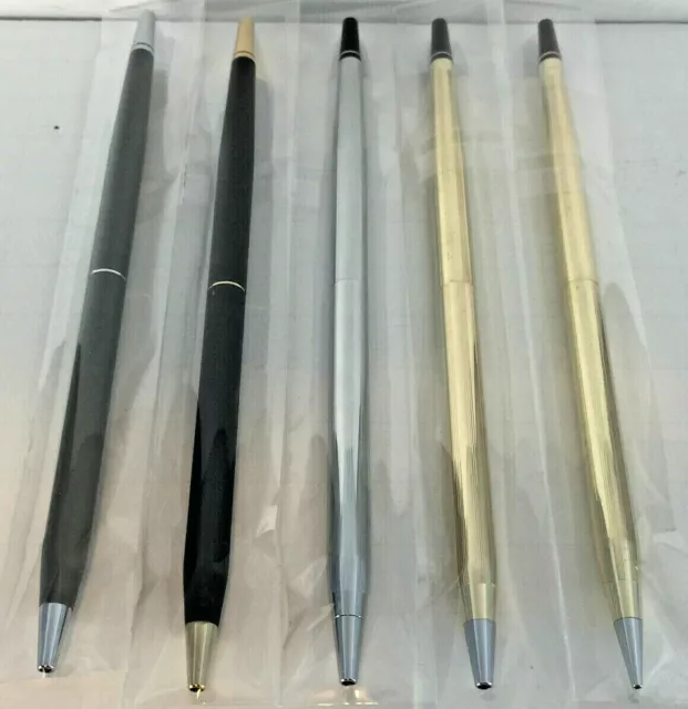 New Classic Century Desk Set Replacement Pen In Gold Chrome Black Or Gray