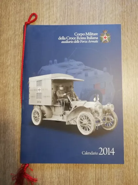 CALENDARIO della CROCE ROSSA ITALIANA del 2014 con cordoncino