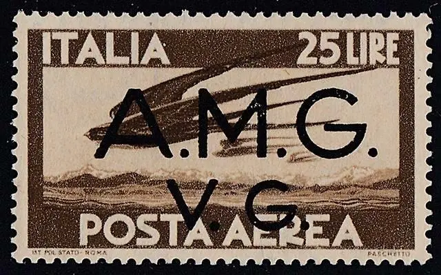 Italy1947/Venezia-Julia Occupation = Airmail Sc#1Lnc6 Mnh ** Cv$35.00 Birds