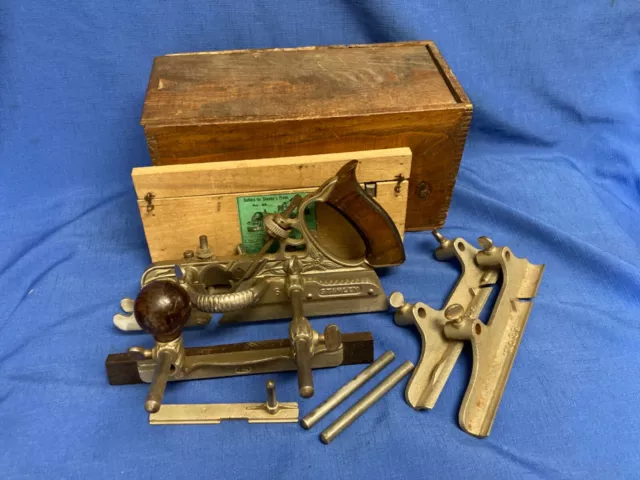 Stanley Rule & Level No.45 Plane with Box Hollows & Rounds Instructions