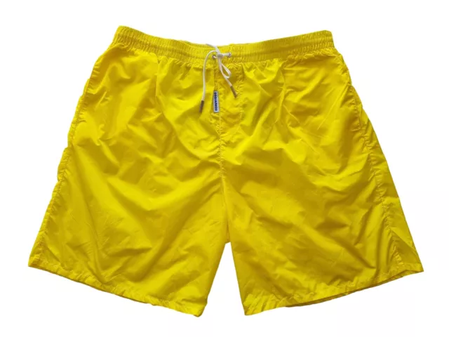 DSQUARED costume da bagno uomo bermuda D7B71240 giallo tg.54