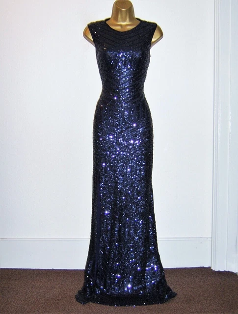 Quiz navy lace bardot fishtail best sale maxi dress