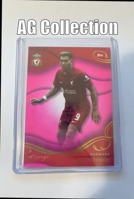 2022-23 TOPPS LIVERPOOL Lineage Roberto Firmino /80 $1.25 