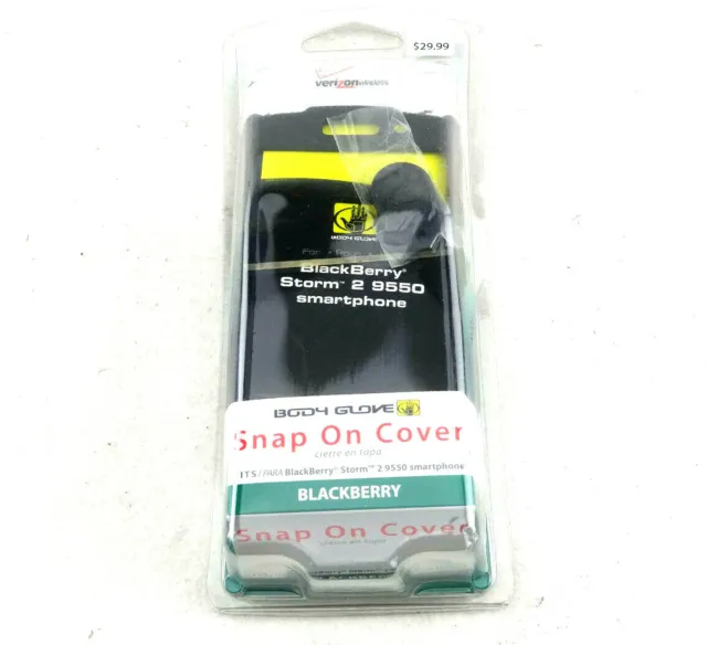 Body Glove Snap On Case For Blackberry Storm 2 Verizon Brand New Free Shipping