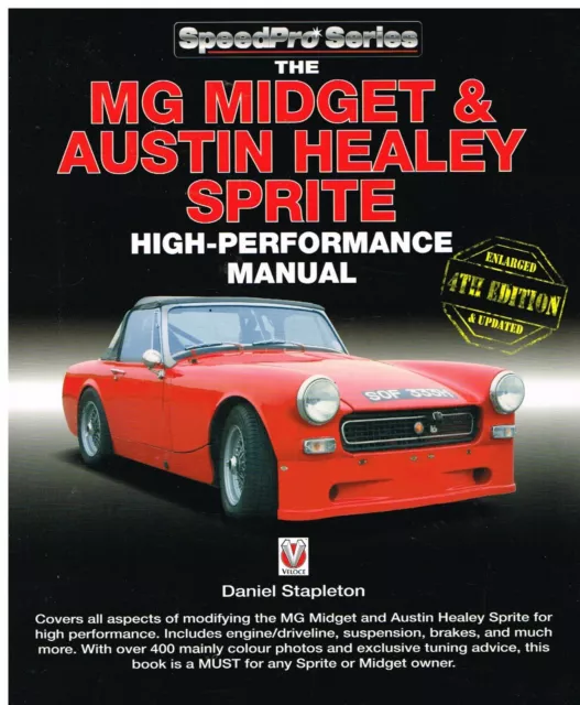A. Healey Sprite Mk1-4 Mg Midget Mk1-3 1500 Tuning For Road & Track Manual *New*