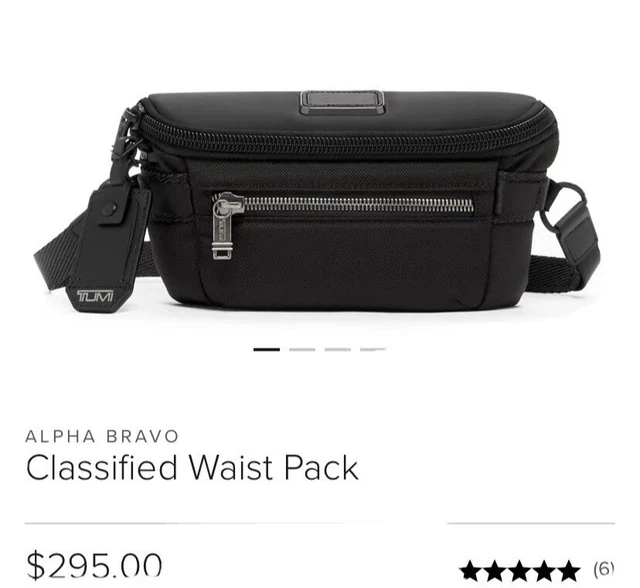Tumi Alpha Bravo classified waistpack