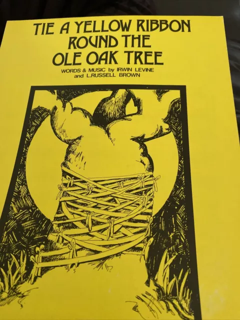 Sheet Music Album: Tie A Yellow Ribbon Round An Ole Oak Tree