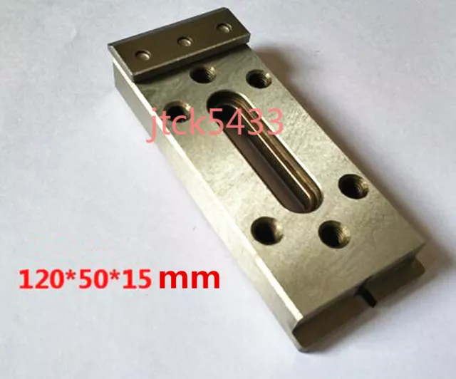 CNC Wire EDM Fixture Board Stainless Steel Jig Tool For Clamp Level 120x50x15mm