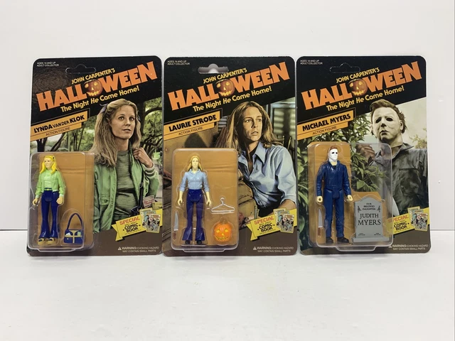 Fright Rags The Night He Came Home Figures *Laurie, Michael Myers, Lynda*NEW*