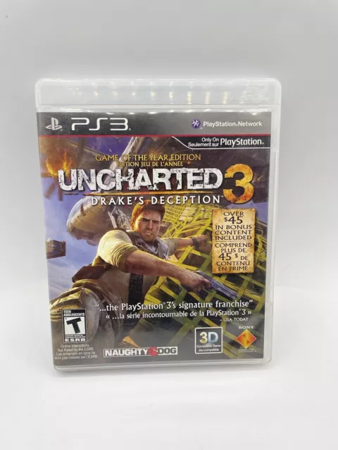 Buy Uncharted 3: Drake's Deception PS3 (Pre-owned)-Gameloot