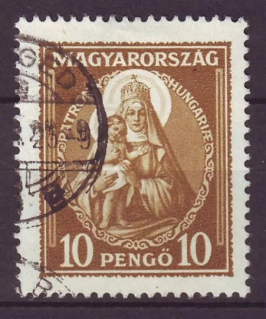 p6022/ Hungary 10 Pengo High Value 1932