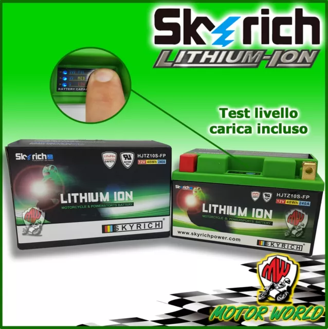 Batería de Litio Skyrich YTZ10S BS BMW G Xcountry 650 2007 2008 2009 2010 2011