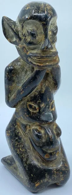 Ancient China Chinese HONGSHAN Culture JADE MAN Figurine 4700-2900BC i119660
