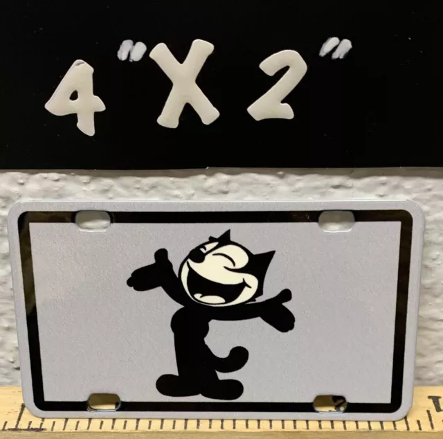 Felix The Cat Bicycle Plate Metal Sign Cartoon Character TV Show Gas Oil Feline