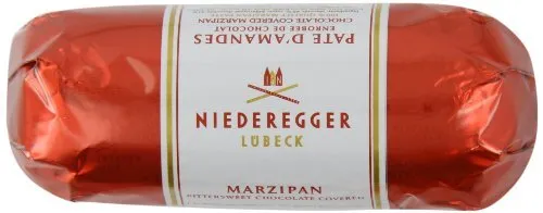 Niederegger Marzapane Schwarzbrot Scuro Cioccolato 75g 2er Pack