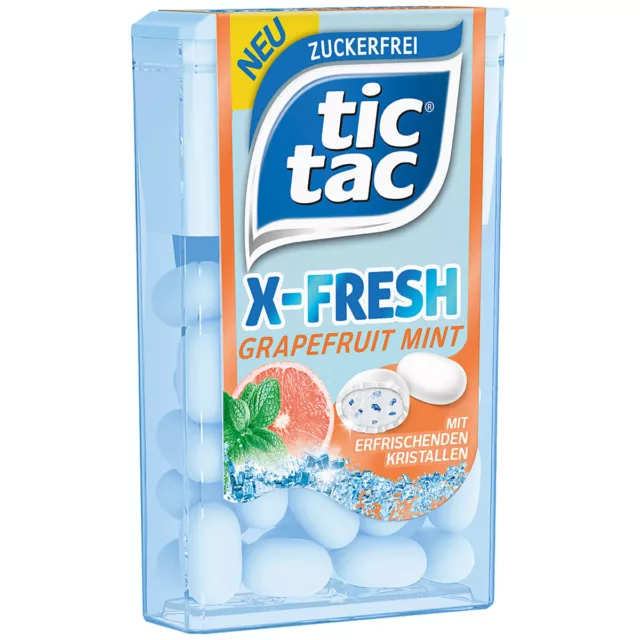 Tic Tac X Fresh Pompelmo Mint Confetti Con Grapruit Minzgeschmack