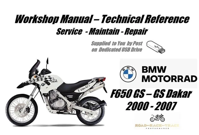 BMW F650 GS F 650 Gs Dakar Manual De Taller O Reparacion En Usb