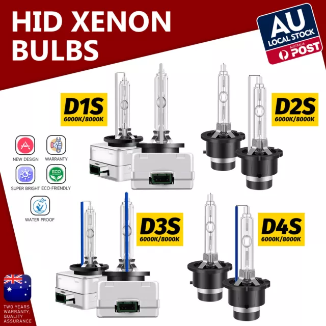 D1S D2S D3S D4S Headlight Globe Xenon HID Bulb Lamp Replace Led Halogen CANbus