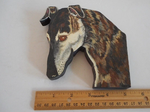 Greyhound Dog Wooden Wall Hanging/Decoration