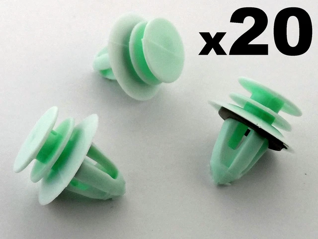 BORDURE PANNEAU PORTE Fixation Clips Remplacement Attache Rivets