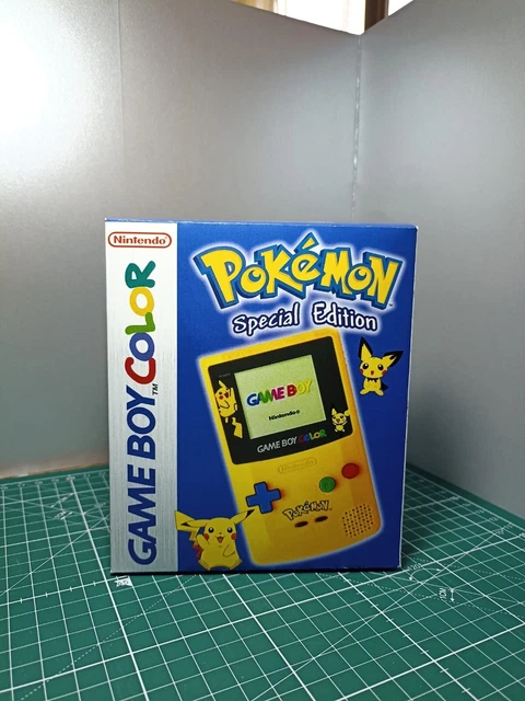Nintendo Game Boy Color Special Edition Pikachu scatola box