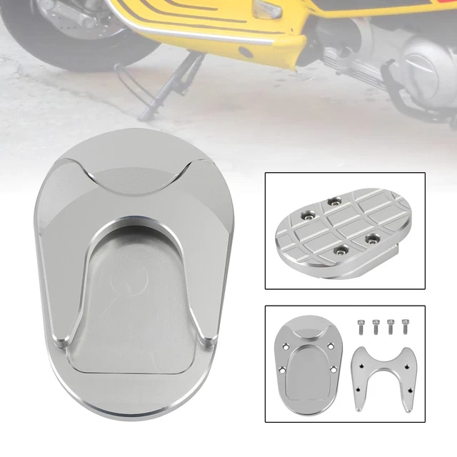 Kickstand Enlarge Plate Pad fit for Vespa GTS300 2013‑2020 SIL SA