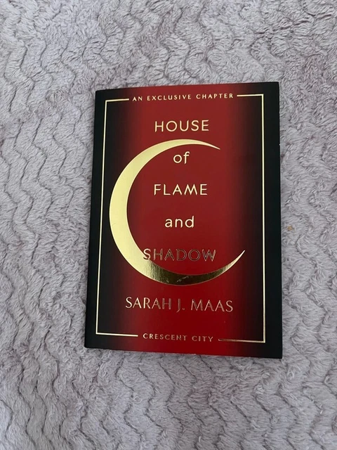 SARAH J MAAS House Of Flame And Shadow Booklet EUR 80,00 - PicClick FR