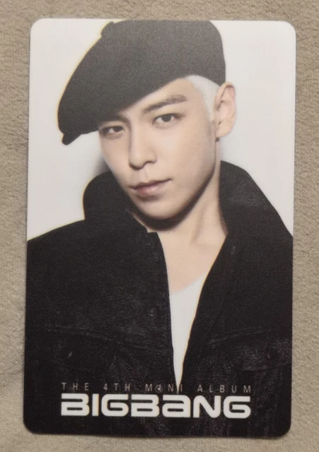 BIGBANG　MINI4　YGファミリーカード　T.O.P 快適CD・DVD・ブルーレイ - BIGBANG MINI 4 4TH ALBUM カード TOP CD
