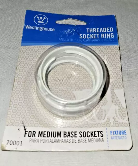 Westinghouse 7000100 2" Aluminum Threaded Socket Ring,No 7000100 NEW OLD STOCK
