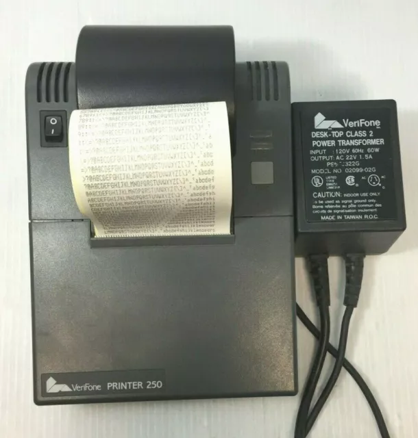 VeriFone Printer 250 Receipt Printer w/ Power Supply