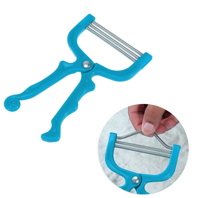 Eliminador de vello facial enhebrado depilación facial para mujeres extractor de pelo