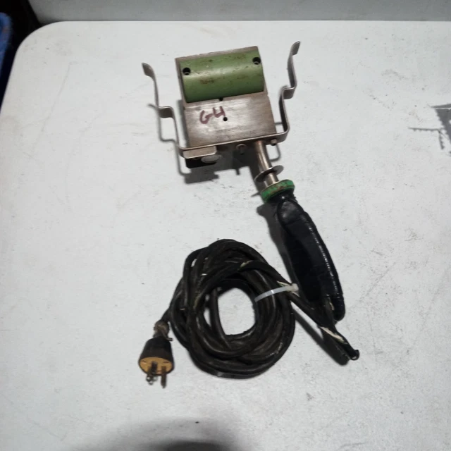 McElroy Plastic Pipe Fusion Iron Plate Heater 800W 120V 214501 2" Concave/Convex
