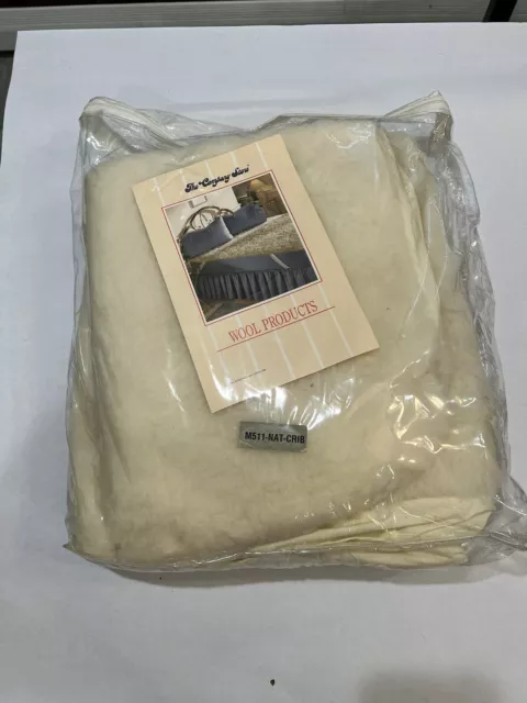Almohadilla de colchón vintage para cuna de lana tienda The Company