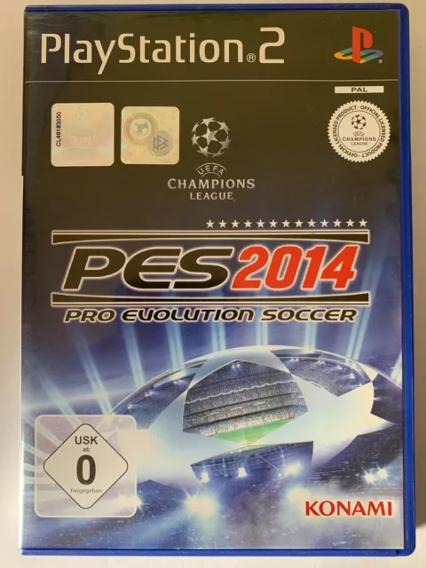 PS2 PES 2014 Pro Evolution Soccer IMBALLO ORIGINALE Playstation 2 BESTSELLER