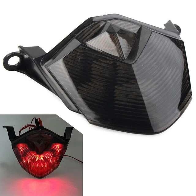 Segnali di svolta LED luce freno posteriore adatto Kawasaki Ninja ZX6R ZX600 ZX10R Z750 Z1000