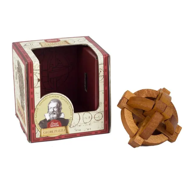 Professor Puzzle Galileo’s Globe Puzzle - Brain Teaser Puzzle 3D Wooden Puzzles/