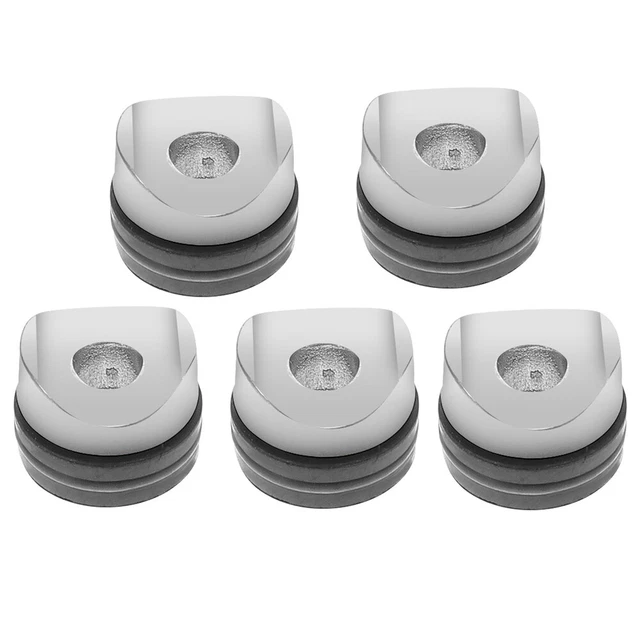 5 pz guarnizione piccante piatta supporto ugelli dischi metallici sedile ugello