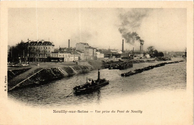 CPA NEUILLY-sur-SEINE Vue Prise du Pont de Neuilly (412832)